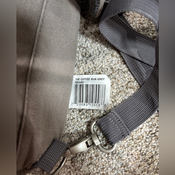 ERGOBABY The Coffee Run Tote Backpack Baby Diaper Bag Grey Unisex - Picture 10 of 10